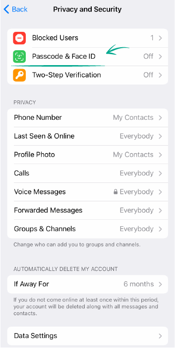 How to turn off 'Contact Joined Telegram' notification on iPhone
